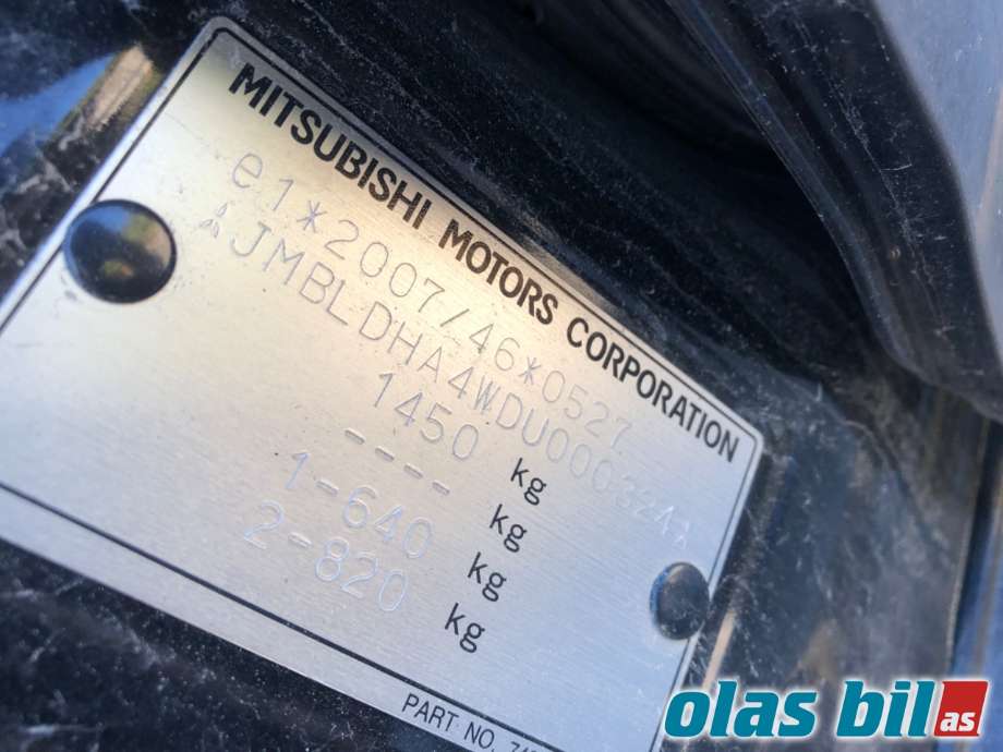 Mitsubishi i-MiEV 2010-->> , Motorkode: Y4F1, Girkassekode: 