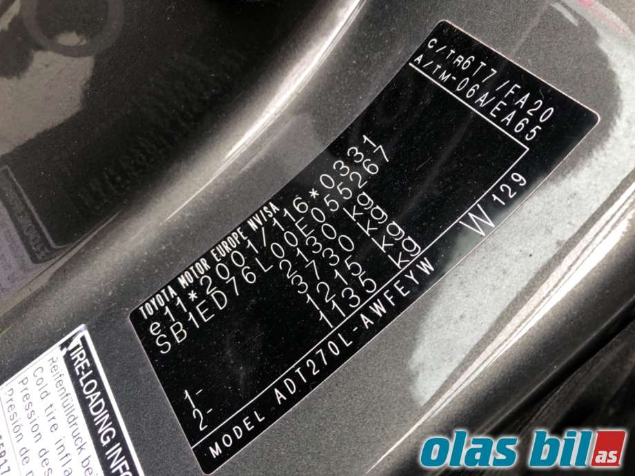 Toyota Avensis 2009-2015 (Type III, Fase 1) , Motorkode: 1AD-FTV, Girkassekode: