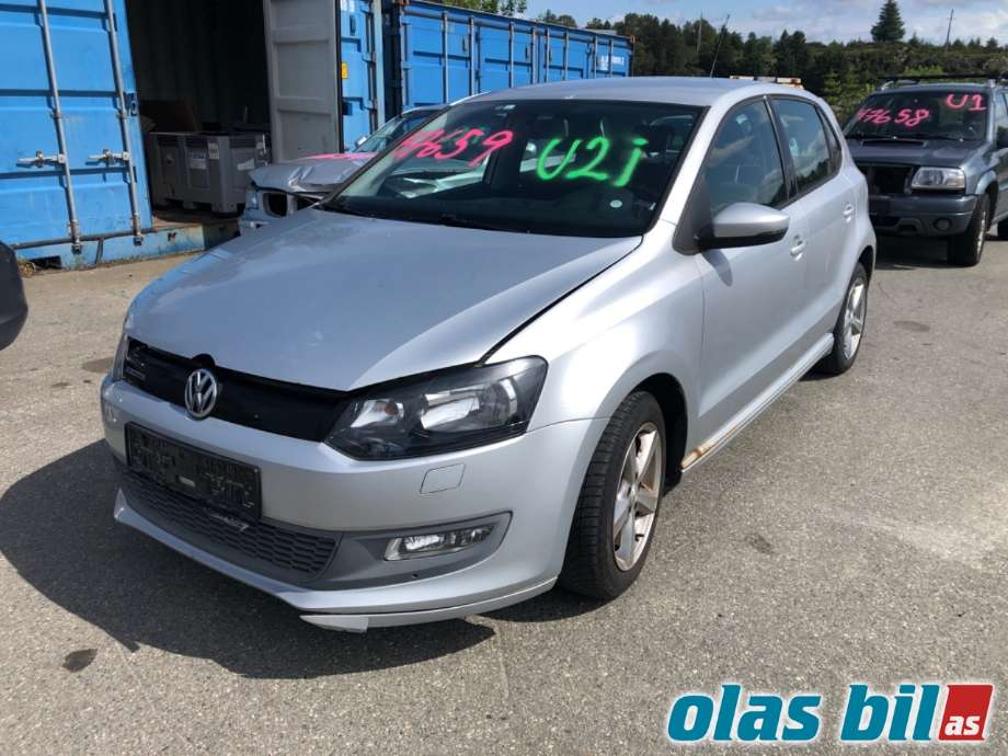 VW Polo 2009-2014 (Type V, Fase 1) , Motorkode: CFWA, Girkassekode: 
