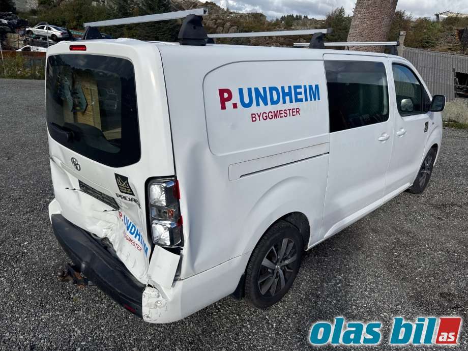 Toyota Proace 2016-->> (Type II) , Motorkode: 4WZ-FHV, Girkassekode: