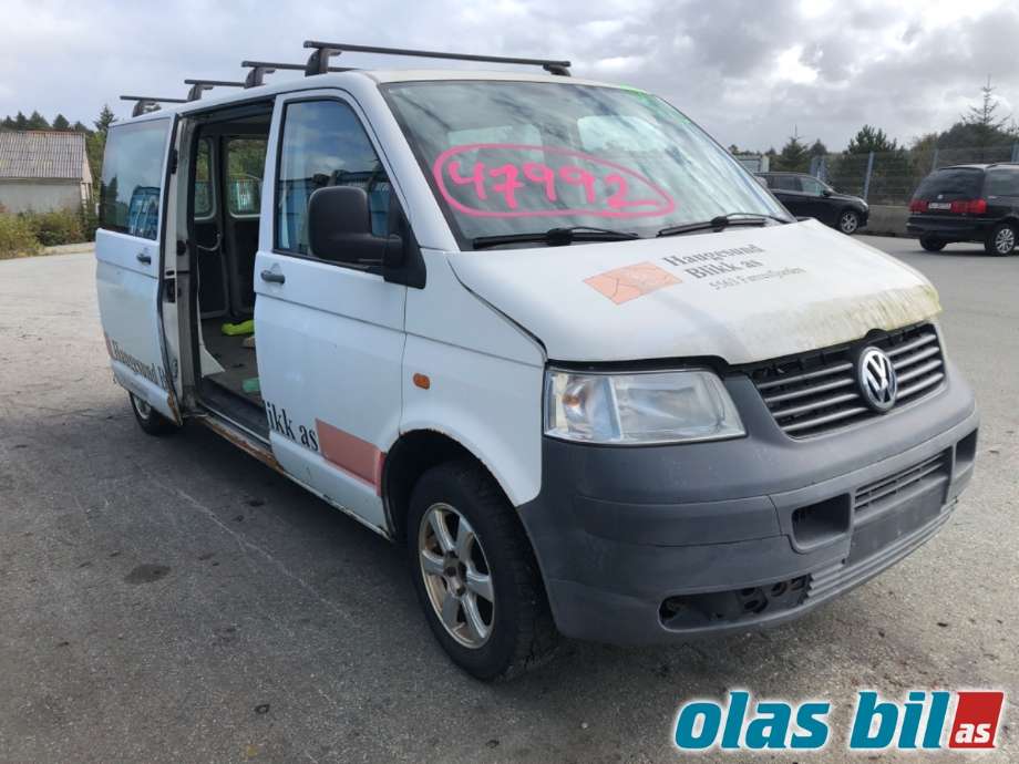 VW Transporter / Caravelle 2003-2009 (Fase 1) (T5) (T5), Motorkode: BRS, Girkassekode: 