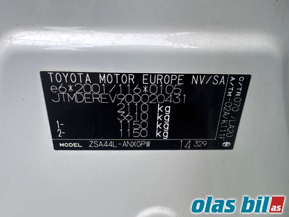Toyota RAV4 2013-2015 (Type IV, Fase 1) , Motorkode: 3ZR-FAE, Girkassekode: 