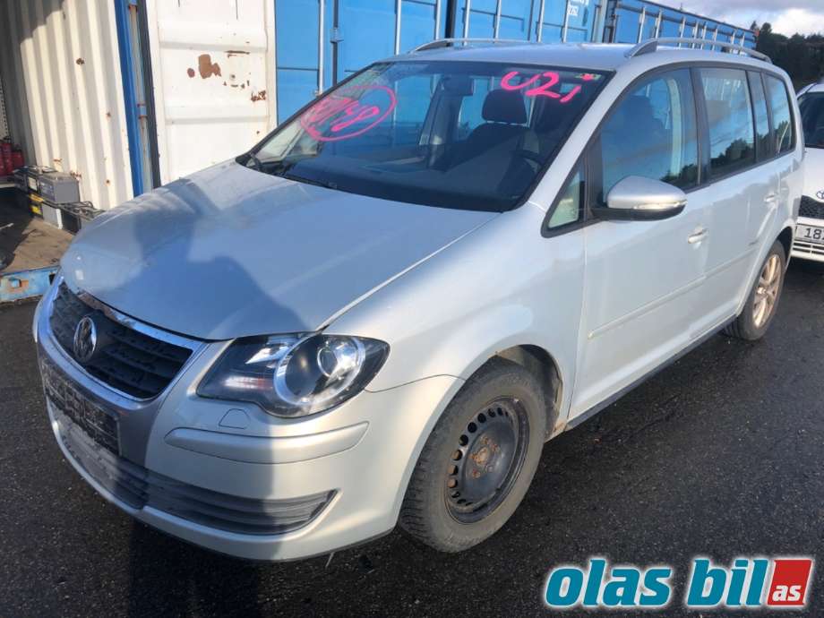 VW Touran, 2007-2010 (Type I, Fase 2)  delebil , Motorkode: BLS