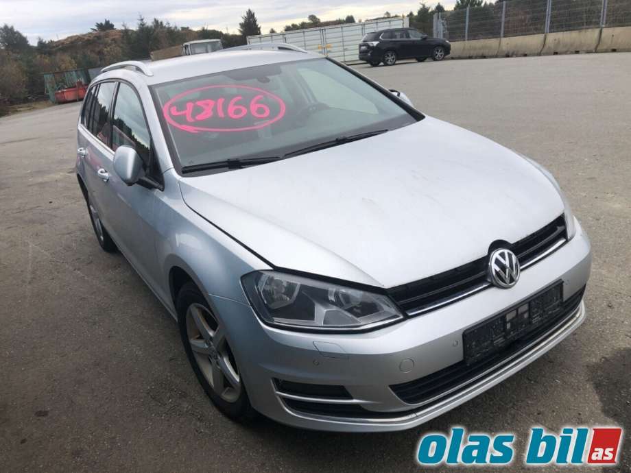 VW Golf VII 2012-2017 (Fase 1) , Motorkode: CXSA, Girkassekode: 