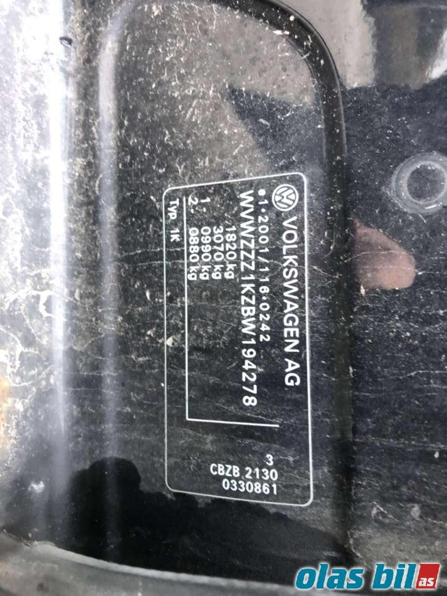 VW Golf VI 2008-2012 , Motorkode: CBZB, Girkassekode: