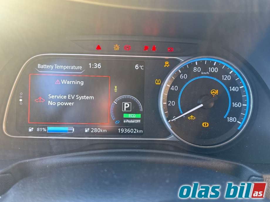 Nissan Leaf 2018-->> (Type II) , Motorkode: EM57, Girkassekode: 