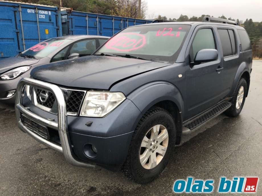 Nissan Pathfinder 2005-2010 (Fase 1) (R51) (R51), Motorkode: YD25DDTI, Girkassekode: