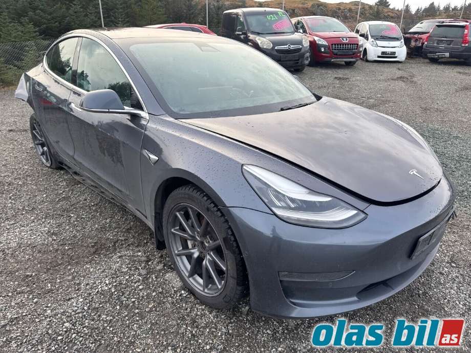 Tesla Model 3 2018-2023 (Fase 1) delebil , Motorkode: 3D3, Girkassekode: 
