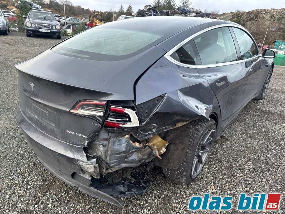 Tesla Model 3 2018-2023 (Fase 1) delebil , Motorkode: 3D3, Girkassekode: 