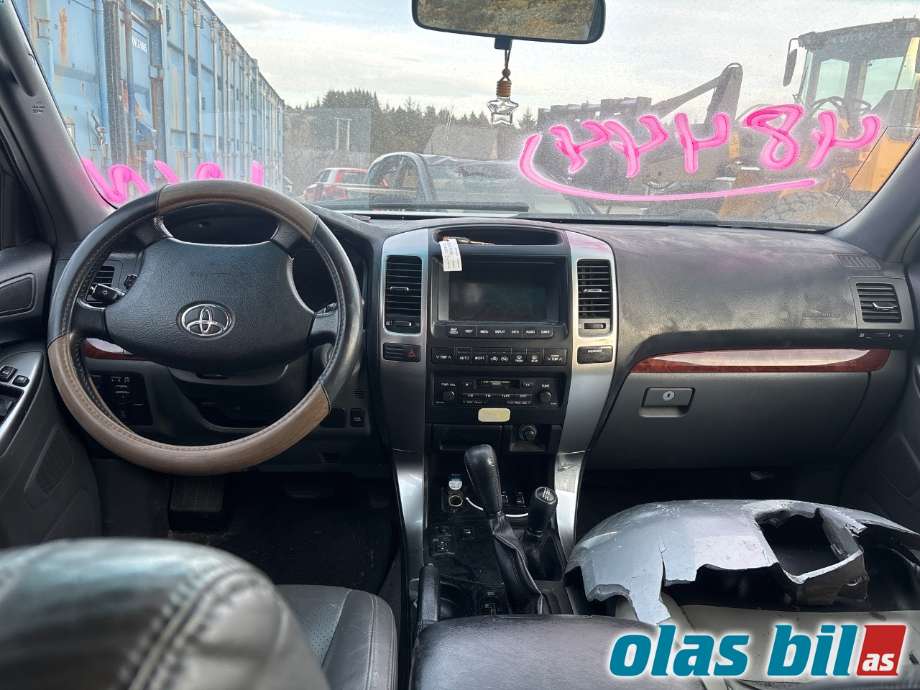 Toyota Land Cruiser 120 2002-2009 , Motorkode: 1KD-FTV, Girkassekode:
