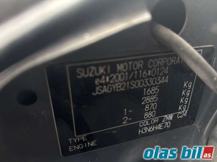 Suzuki SX4 2009-2013 (Type I, Fase 2) , Motorkode: M16A, Girkassekode: 
