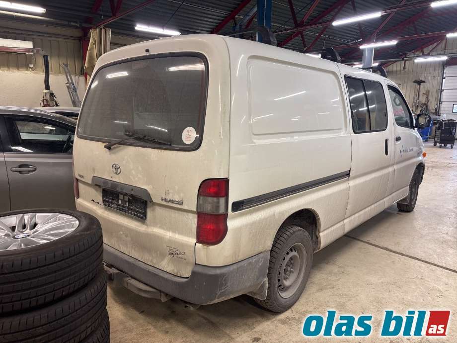 Toyota Hiace 2001-2006 (Fase 2) , Motorkode: 2KD-FTV, Girkassekode: