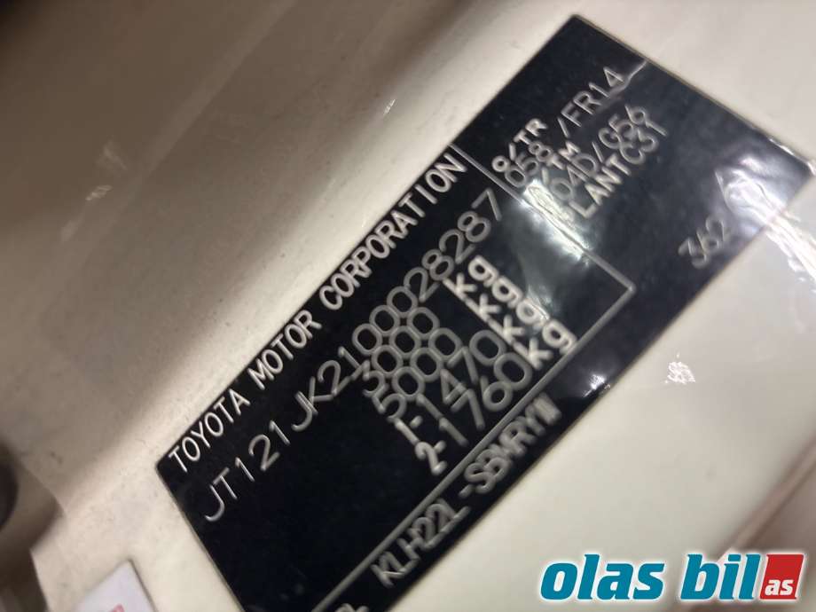 Toyota Hiace 2001-2006 (Fase 2) , Motorkode: 2KD-FTV, Girkassekode: