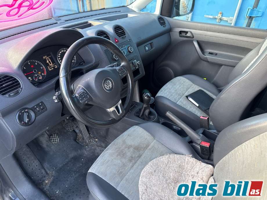 VW Caddy 2010-2015 (Type III, Fase 2) , Motorkode: CAYD, Girkassekode: 