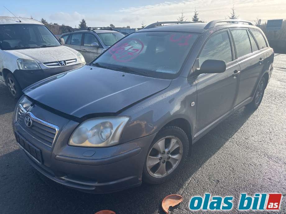 Toyota Avensis, 2003-2008 (Type II)  delebil , Motorkode: 3ZZ-FE