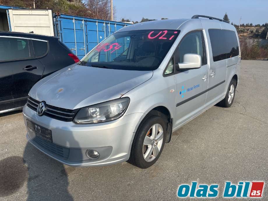 VW Caddy 2010-2015 (Type III, Fase 2) , Motorkode: CAYD, Girkassekode: