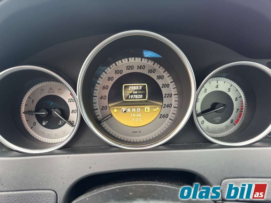 Mercedes C-Klasse 2011-2014 (Fase 2) (W204) (W204), Motorkode: M271.820, Girkassekode: 