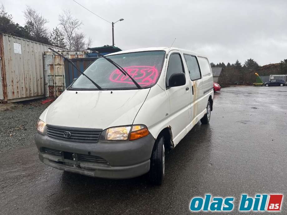 Toyota Hiace, 2001-2006 (Fase 2)  delebil , Motorkode: 2KD-FTV