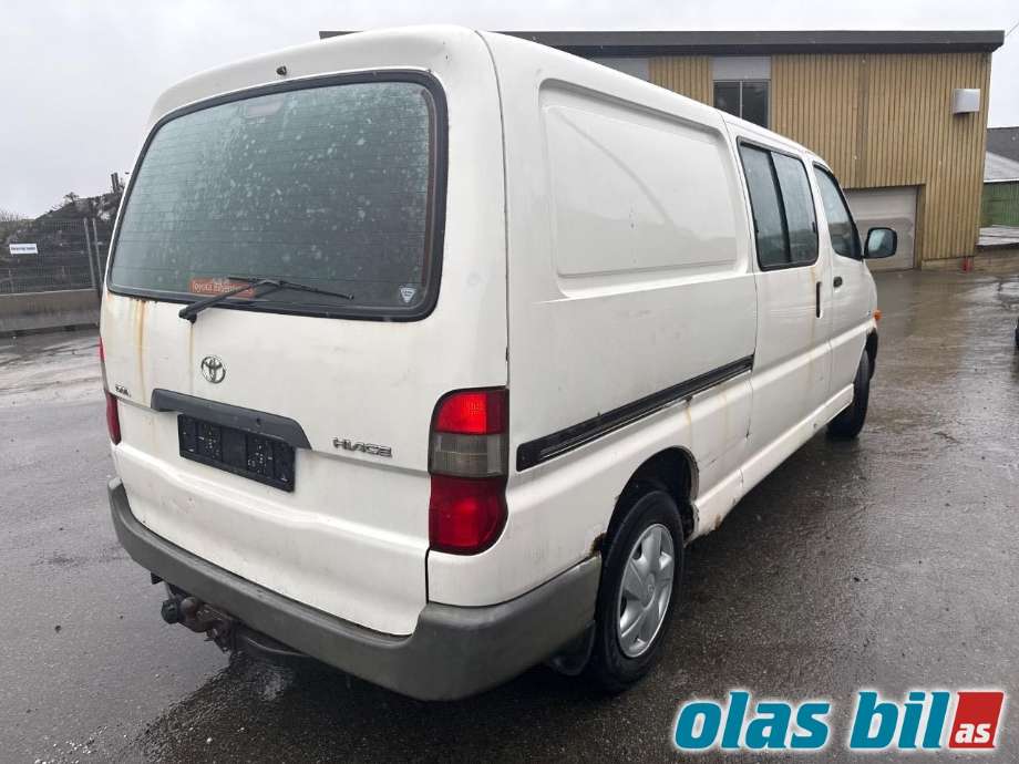 Toyota Hiace 2001-2006 (Fase 2) delebil , Motorkode: 2KD-FTV, Girkassekode: 