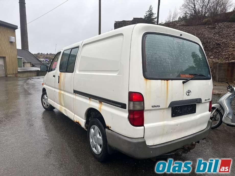 Toyota Hiace 2001-2006 (Fase 2) delebil , Motorkode: 2KD-FTV, Girkassekode: 