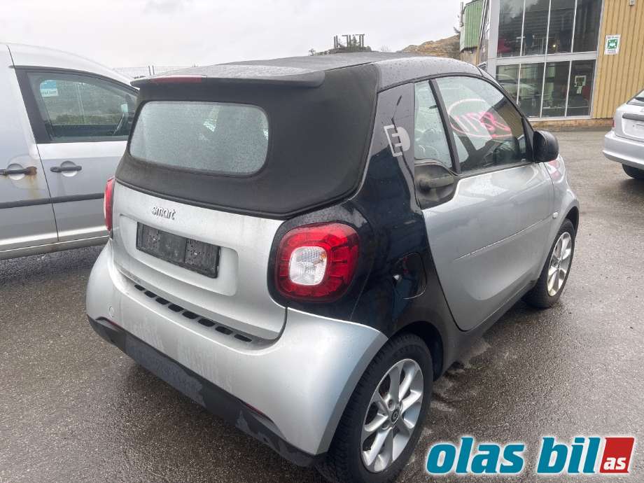 Smart Fortwo 2015-->> (Type III) (C453) (C453), Motorkode: , Girkassekode: