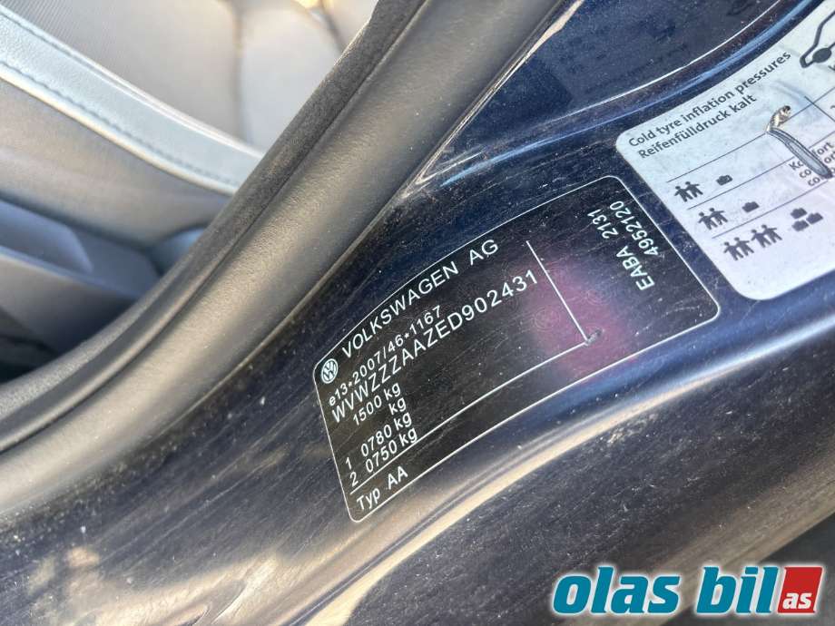 VW E-Up 2013-2019 , Motorkode: EABA, Girkassekode: