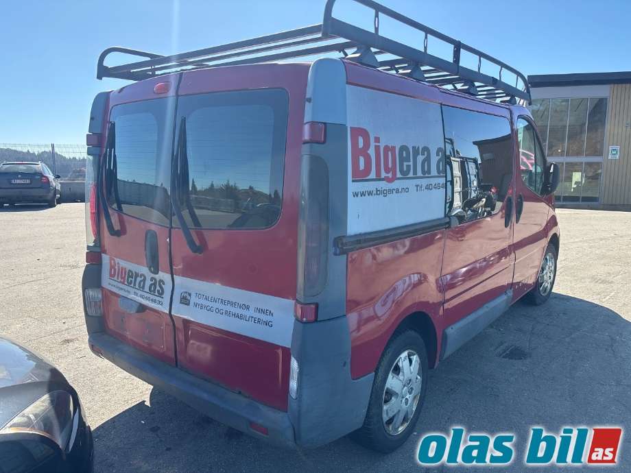 Renault Trafic 2001-2006 delebil , Motorkode: F9Q-762, Girkassekode: 