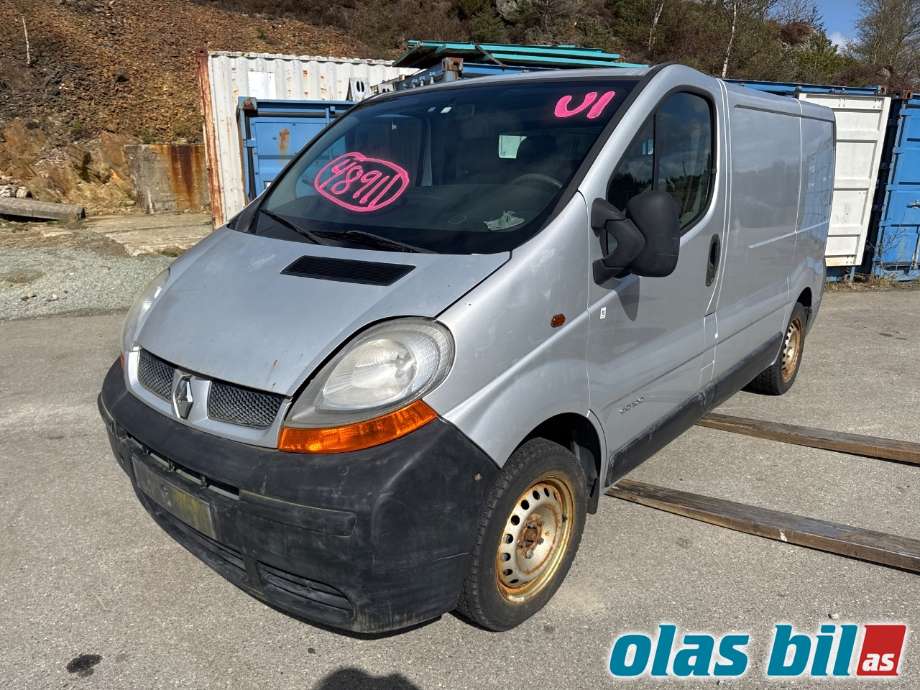 Renault Trafic, 2001-2006  delebil , Motorkode: F9Q-760