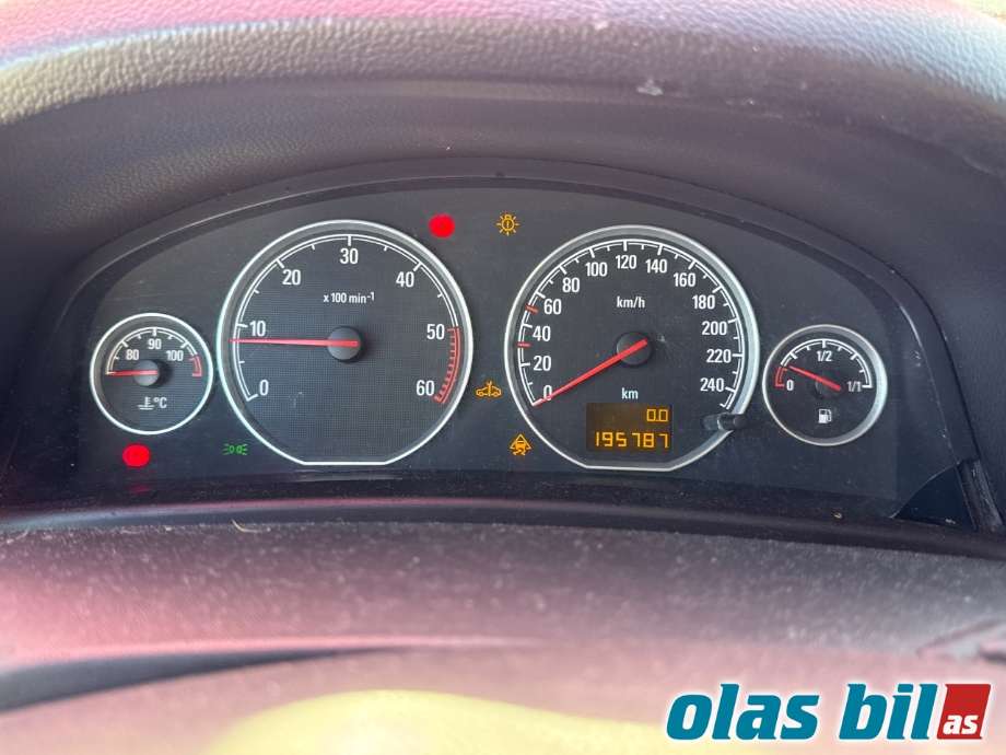Opel Vectra C 2005-2008 (Type II) delebil , Motorkode: Z19DTL, Girkassekode: 