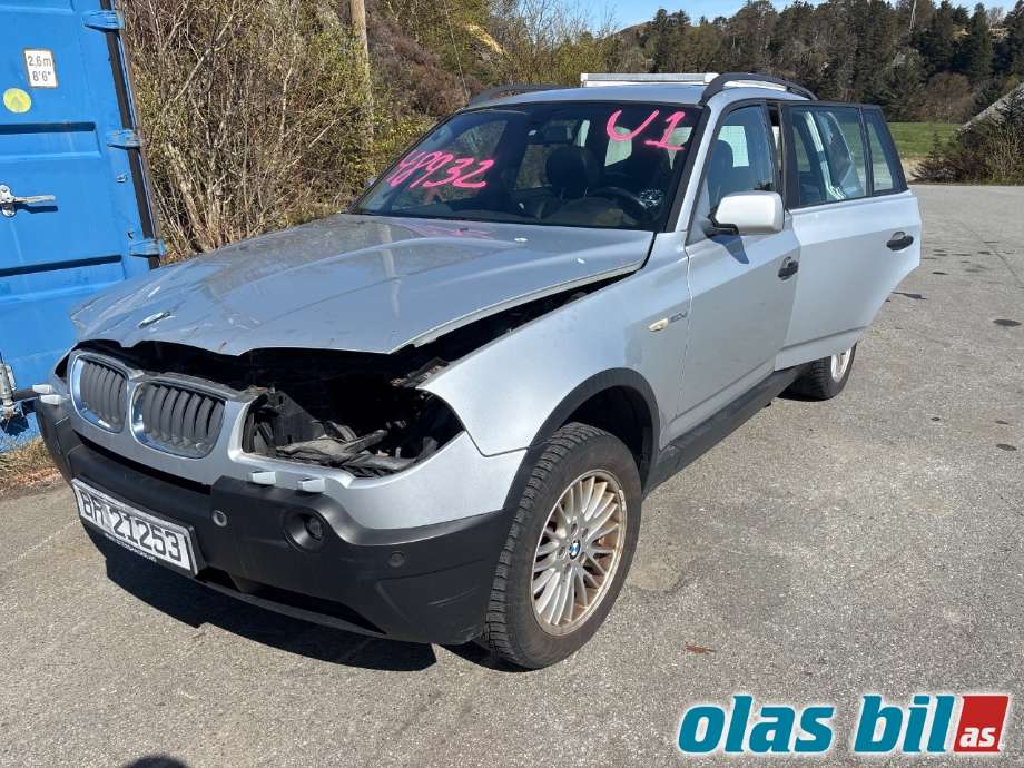 BMW X3 2003-2006 (Fase 1) (E83) delebil , Motorkode: M47-TUD20, Girkassekode: