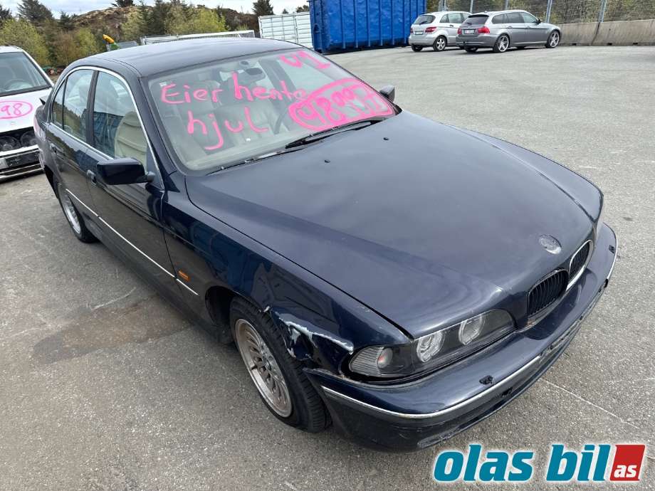 BMW 5-Serie 1996-2003 (E39) delebil , Motorkode: M52-B25, Girkassekode: 
