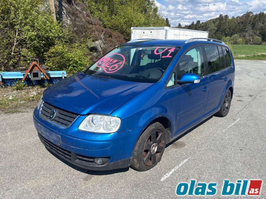 VW Touran, 2003-2006 (Type I, Fase 1)  delebil , Motorkode: BKD