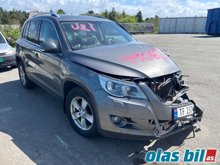 VW Tiguan 2007-2011 (Type I, Fase 1) , Motorkode: CFFB, Girkassekode:
