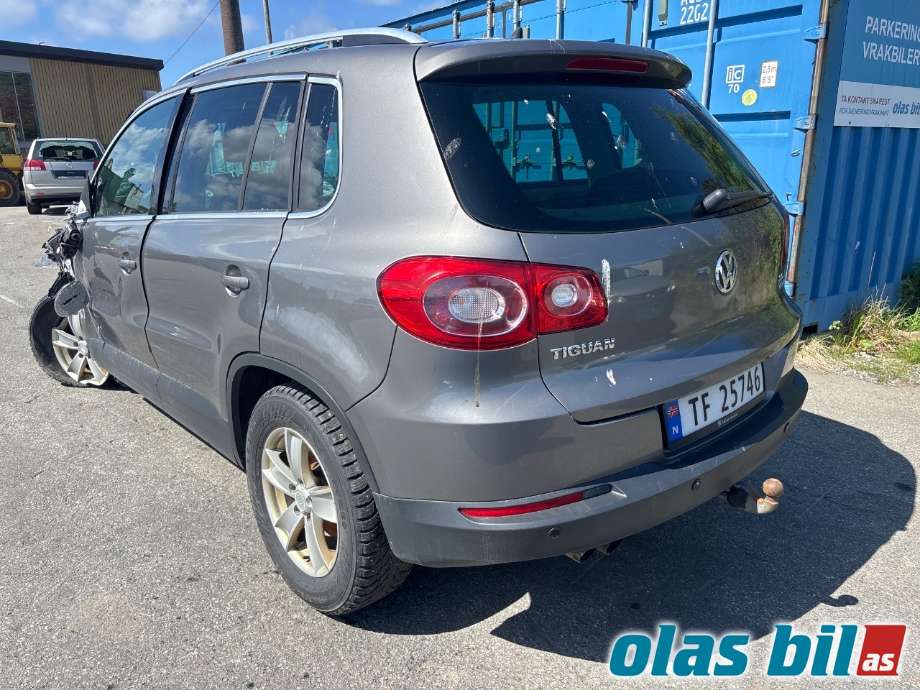 VW Tiguan 2007-2011 (Type I, Fase 1) , Motorkode: CFFB, Girkassekode: