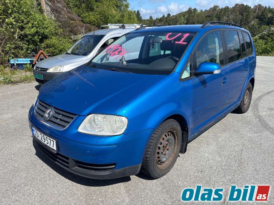VW Touran, 2003-2006 (Type I, Fase 1)  delebil , Motorkode: BKD