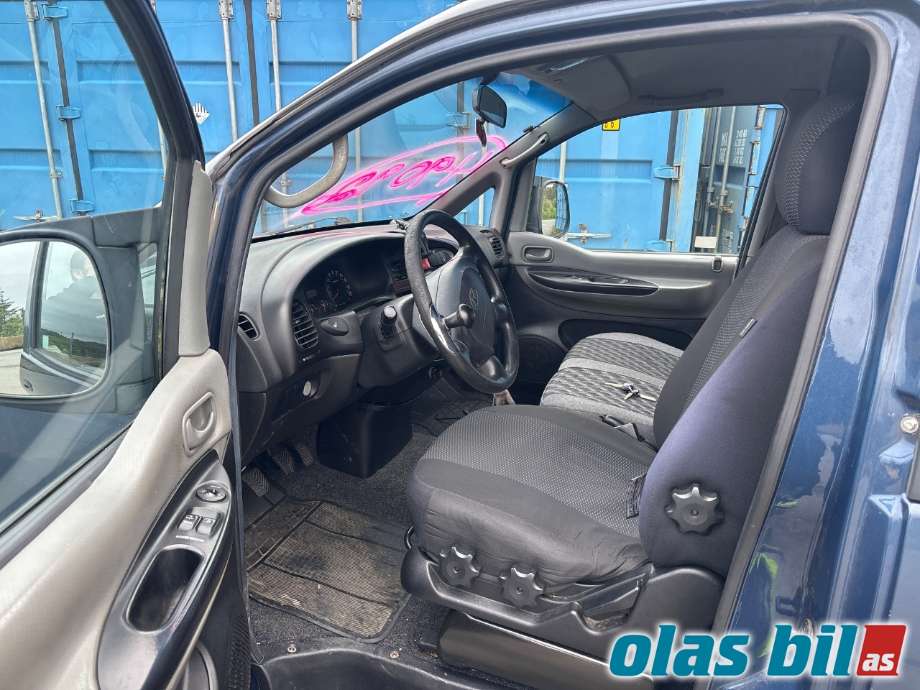 Hyundai H-1 1998-2005 (Type I, Fase 1) delebil , Motorkode: D4BH, Girkassekode: