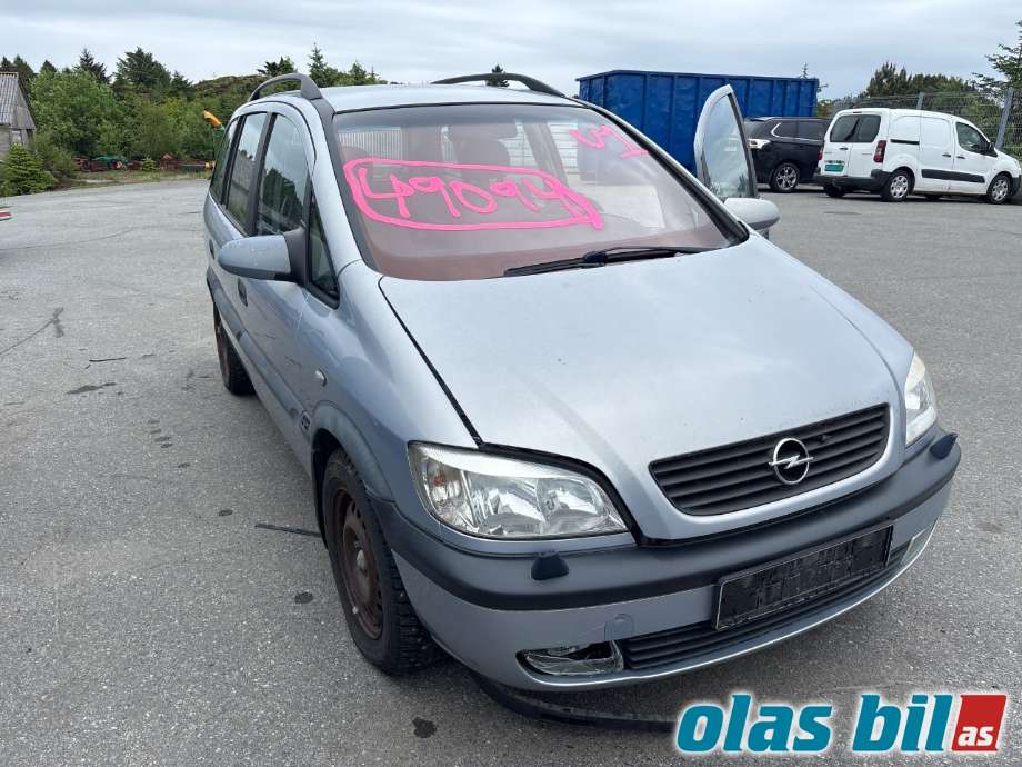 Opel Zafira A, 1999-2005  delebil , Motorkode: Y20DTH