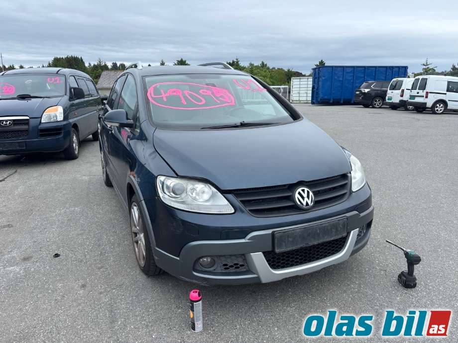 VW Golf, Plus/Cross, 2005-2009 (Fase 1)  delebil , Motorkode: BLS