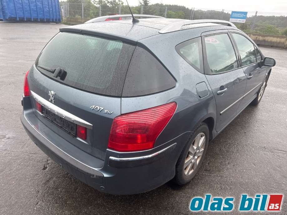 Peugeot 407 2004-2010 delebil , Motorkode: 9HZ, Girkassekode:
