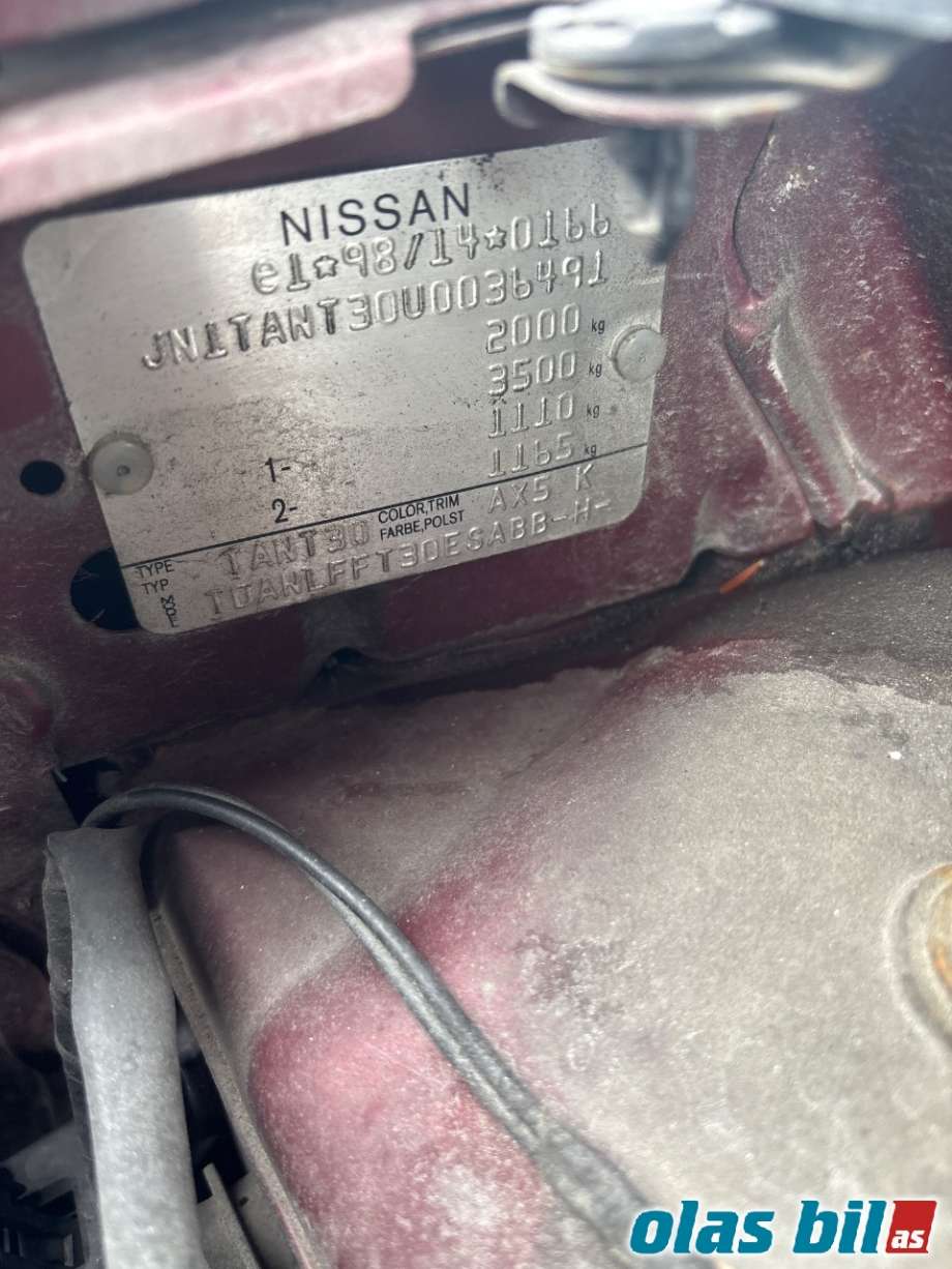 Nissan X-Trail 2002-2007 (T30) delebil , Motorkode: QR20DE, Girkassekode: