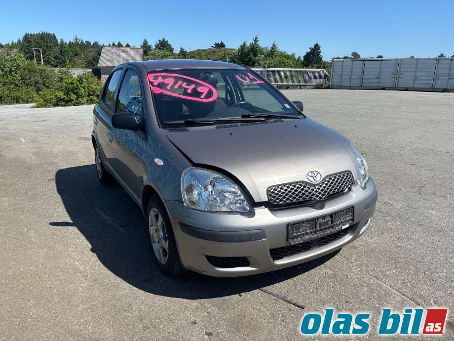 Toyota Yaris, 2003-2005 (Type I, Fase 2)  delebil , Motorkode: 1SZ-FE