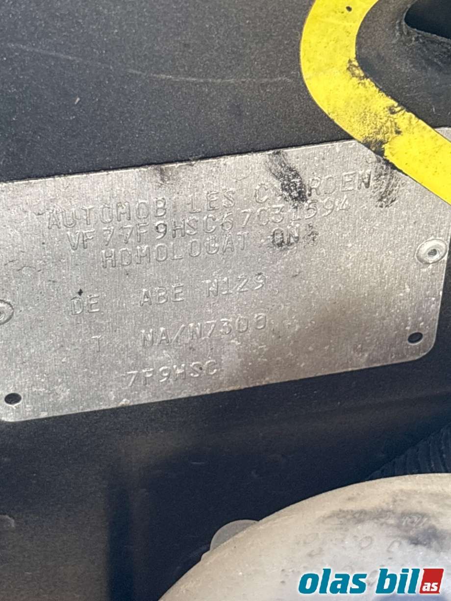 Citroën Berlingo 2008-2015 (Type II, Fase 1) delebil , Motorkode: 9HS, Girkassekode: 