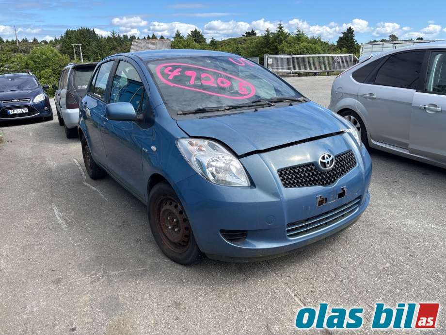 Toyota Yaris, 2006-2009 (Type II, Fase 1)  delebil , Motorkode: 1ND-TV