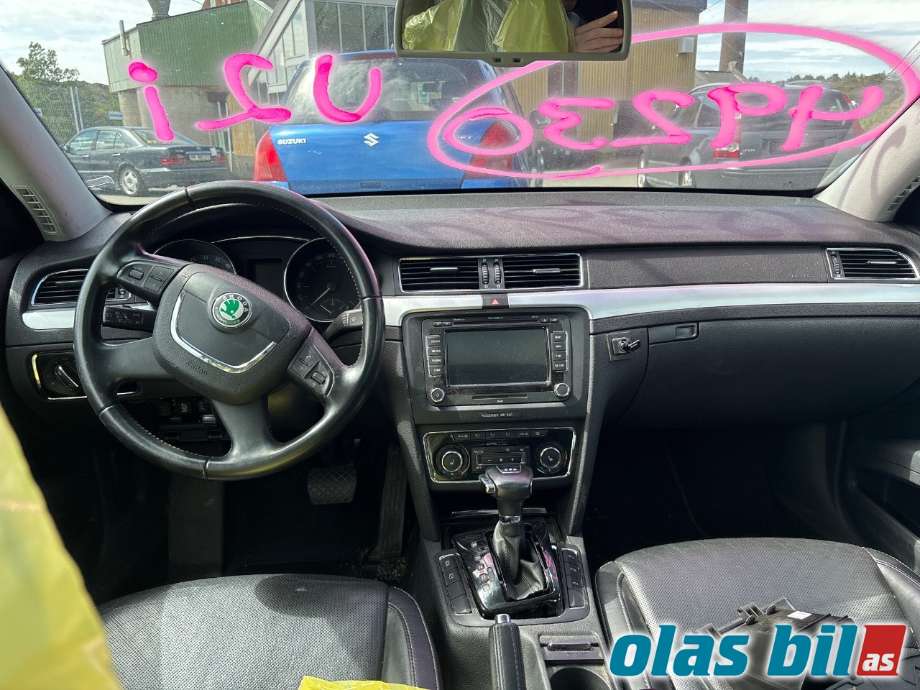 Škoda Superb 2008-2015 (Type II) , Motorkode: CFGB, Girkassekode: 