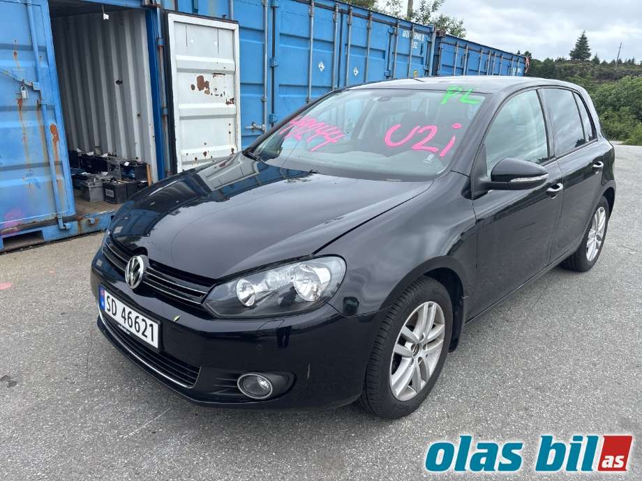 VW Golf VI 2008-2012 , Motorkode: CAVD, Girkassekode: