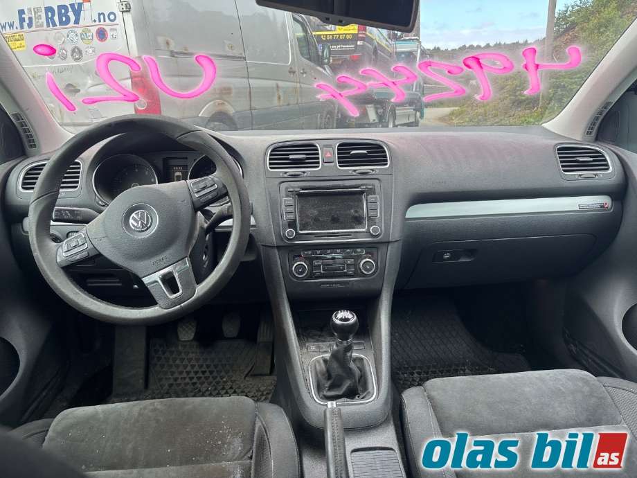 VW Golf VI 2008-2012 , Motorkode: CAVD, Girkassekode: