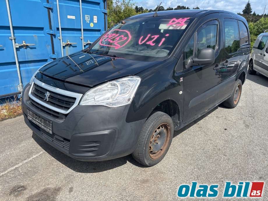 Peugeot Partner 2015-2019 (Type II, Fase 2) , Motorkode: BHY, Girkassekode: 