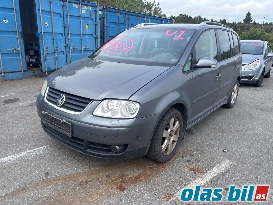 VW Touran, 2003-2006 (Type I, Fase 1) delebil , Motorkode: BXE