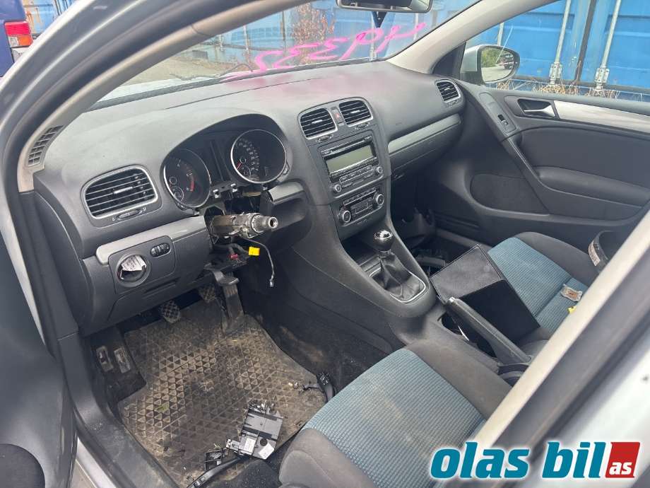 VW Golf VI 2008-2012 delebil , Motorkode: CAYC, Girkassekode: 