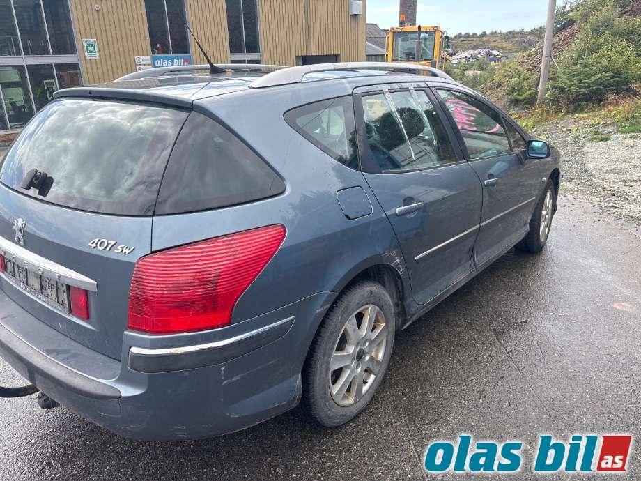 Peugeot 407 2004-2010 delebil , Motorkode: RHR, Girkassekode: